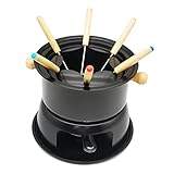 Outil pratique : ce caquelon à fondue au fromage est un outil indispensable pour les amateurs de chocolat ou de fromage.