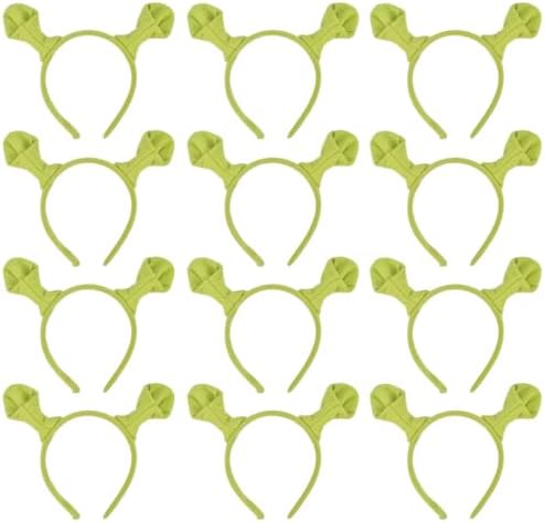 HODRME Ogre Ears Headbands Set-Halloween Christmas Festival Theme Party Cartoon Cosplay Costume Accessories