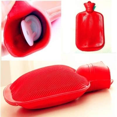 GopinathEcom Rubber Hot Water Bag 1000 Ml Hot Water Bottle For Pain Relief Heating Pad For Back Pain Menstrual Cramps Joint Pain Therapy With Leakproof Design 3