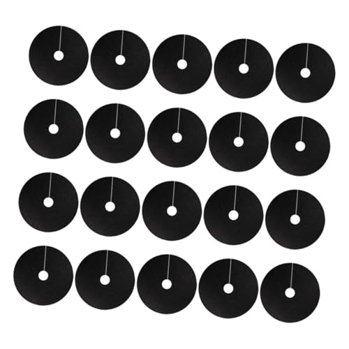 Mipcase 20piezas Anillo De Antimaleza para Plantas De Barrera Transpirable para Raíces De Col Tapete De Jardín Reutilizable para Protección De Árboles