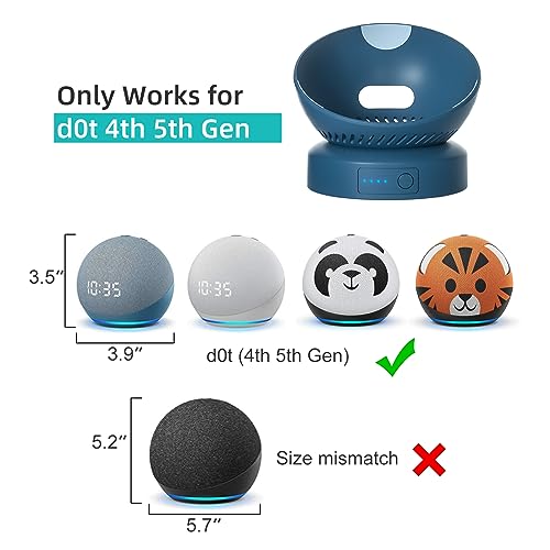 Batterie portable Dot 5e génération compacte bleu longue autonomie