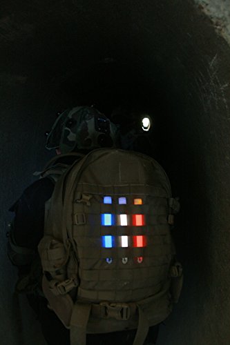 Barra de luz azul militar Cyalume ChemLight para rescate nocturno y campamentos en la montaña 4