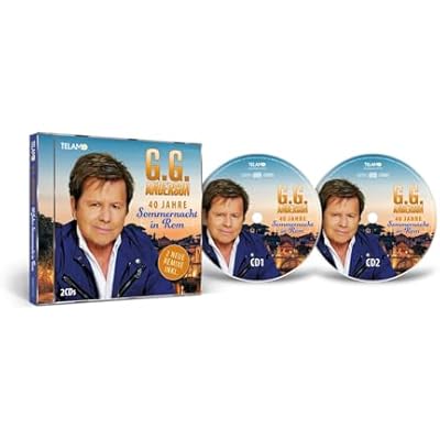 G.G. Anderson, Neues Album 2025, 40 Jahre Sommernacht in Rom, Doppel-CD, 2 CD