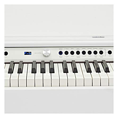 Pack avec Piano Numérique DP-6 et Tabouret par Gear4music Blanc - Les Beatles, Paul McCartney, John Lennon, RIngo Starr, George Harrison Pack avec Piano Numérique DP-6 et Tabouret par Gear4music Blanc – Image 7