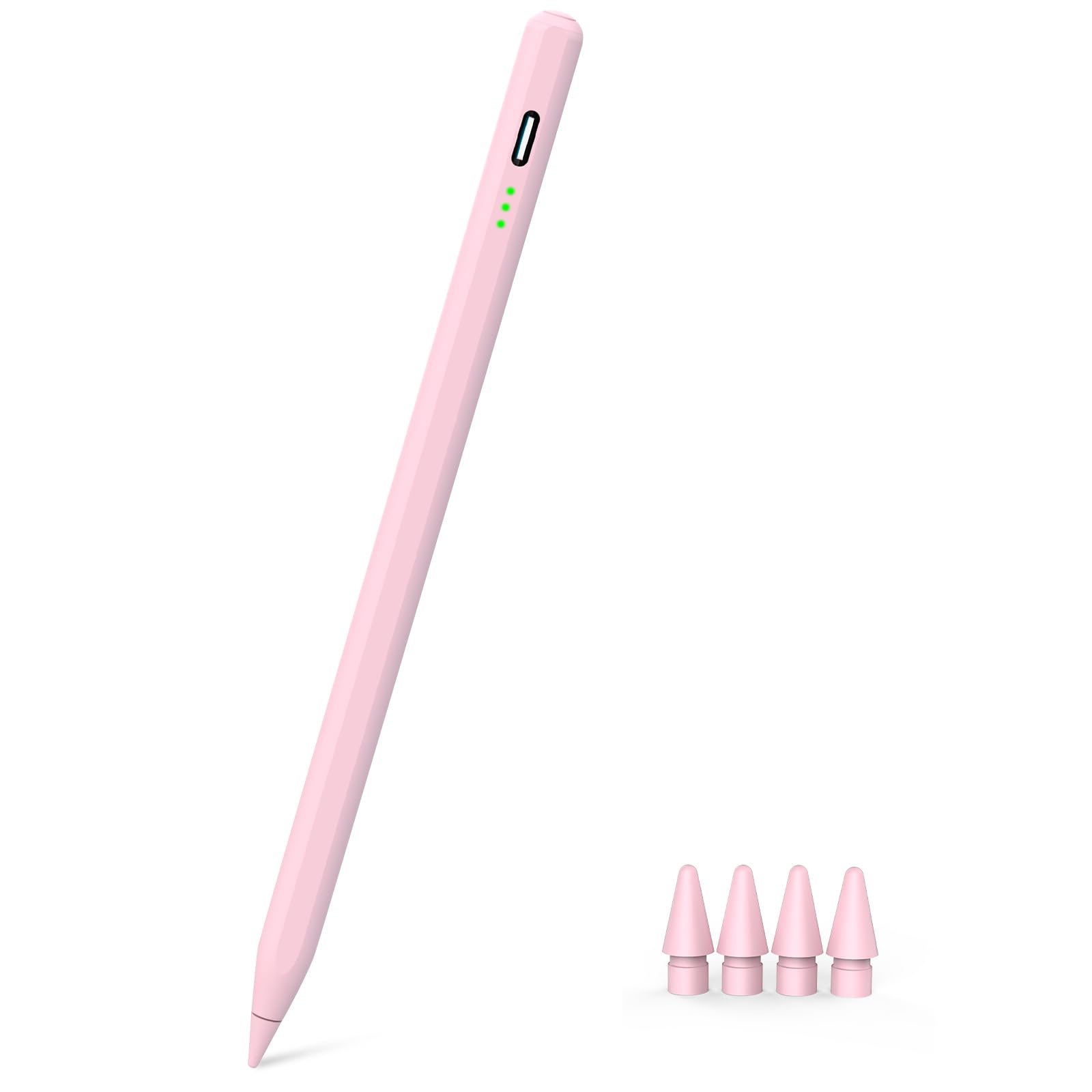 Pink Stylus Pen for iPad Pro Air Mini 2018-2026, Palm Rejection Fast Charge | Compatible with iPad 6–11 Gen (A16), iPad mini 5/6/7, iPad Air 3–6 Gen (M2/M4), iPad Pro 11/12.9" 1–6 Gen, M4 iPad Pro 11/13"-image-47