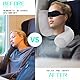 iophi Nackenkissen Flugzeug, Biegsames Reisekissen Memory Foam, Kann Biegen Nackenstützkissen, Vielseitiges Nacken-Stützkissen für Flugzeug, Büro, Bett & Reisen