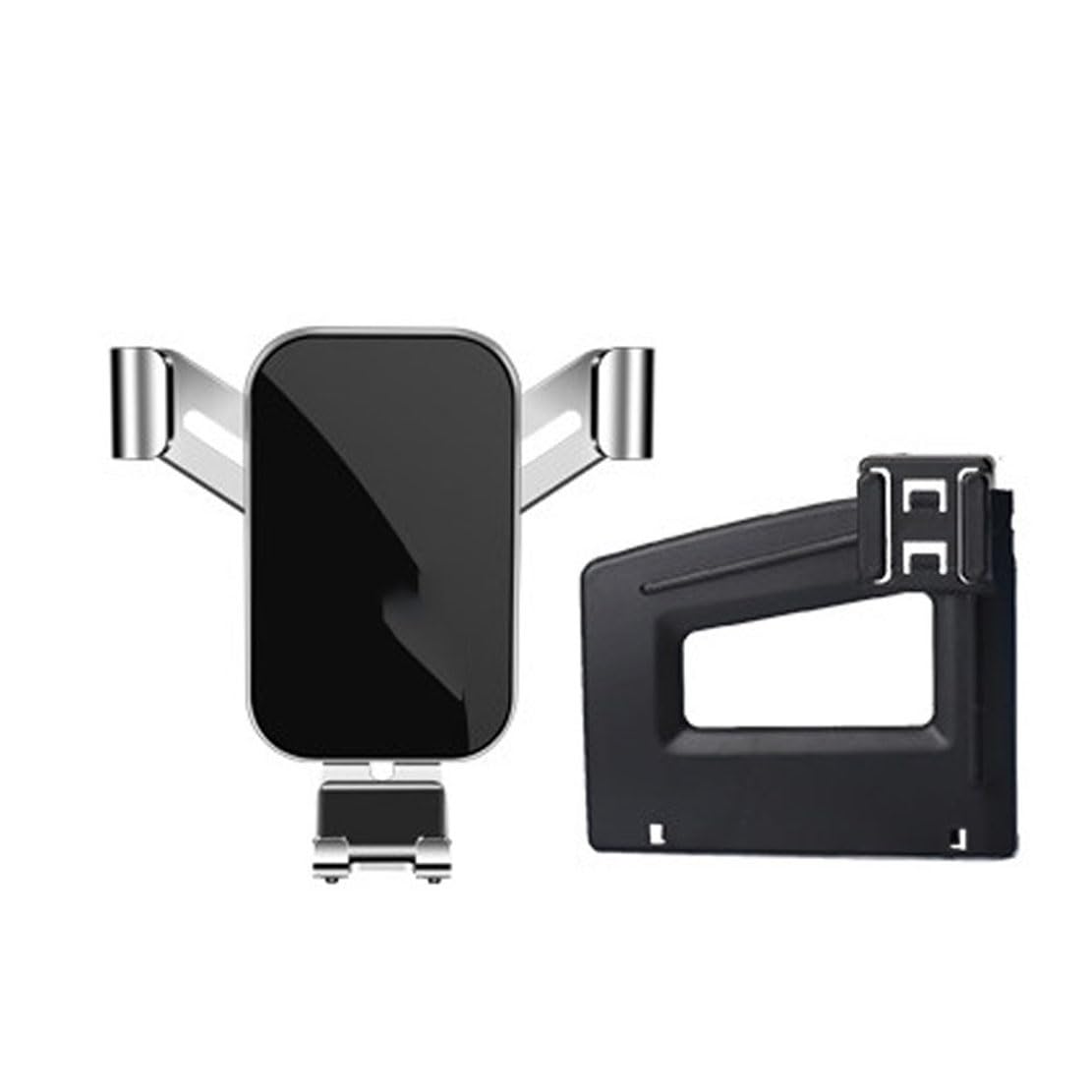 CAKERS Car phone holder,Compatible with Mitsubishi Pajero 2011–2024,Auto Parts,silver