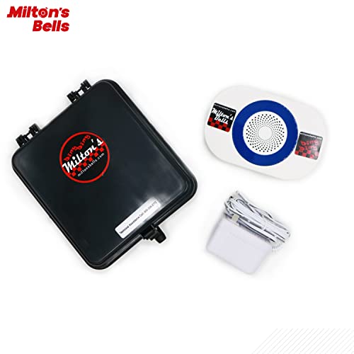 MILTON'S BELLS Long Range Wireless Driveway Alarm & Chime Kit, 2,500 Ft Coverage, Vehicle Detection Alert System with Adjustable Volume Control for Homes, Farms, Businesses and Long Driveways by MILTON'S BELLS - Used condition - Image 2