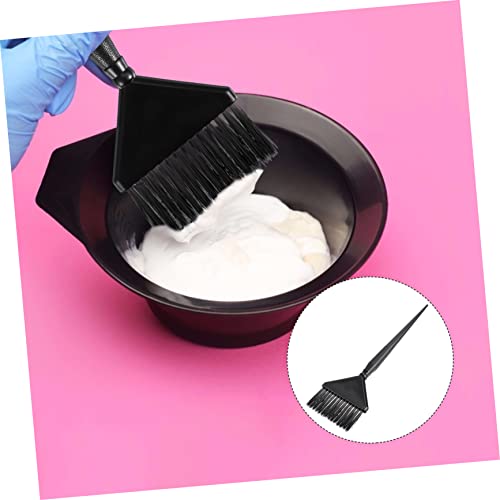 minkissy 9 Peças Escova De Cor De Cabelo Escova De Tintura De Cabelo Kit De Branqueamento De Cabelo