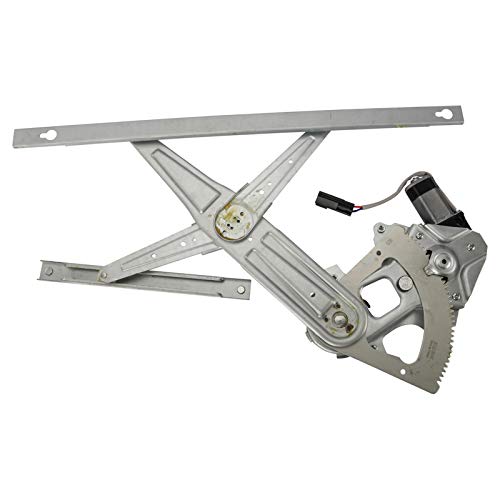 Image of TRQ Front Left Power Window Regulator & Motor Assembly Drivers Side Compatible with 2001-2006 Chrysler Sebring Dodge Stratus CH1350133