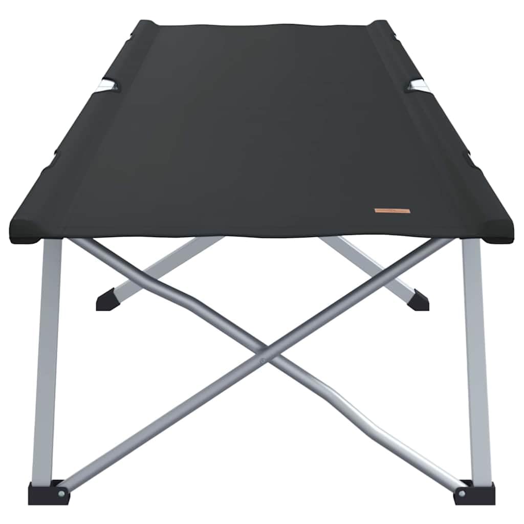 Generisch Klapp Schlafbett fürs Camping 2 pcs Schwarz Oxford und Stahl,Sportartikel,Outdoor-Aktivitäten,Camping Wandern,Camping-Möbel,Feldbetten-42003123