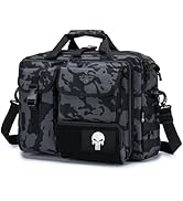 BAGZY Borsa Porta PC 15.6 Pollici Tattica Militare - Zaino Ufficio Con MOLLE, Portadocumenti E Tante Tasche - Foto 10