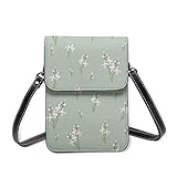 Umweltfreundlich und langlebig: Die Damen-Umhängetasche besteht aus Mikrofaser-PU-Leder, keine Tiere. Kratzfest und reißfest.