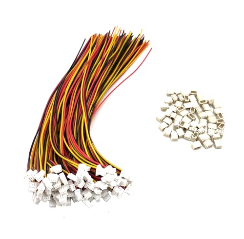 Connecteurs femelles 3 broches 28 AWG lot de 60 paires pour PCB LED