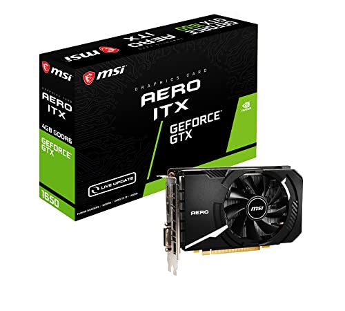 グラフィックボード・グラボ・ビデオカード MSI GTX1650 LP Amazon | MSI GeForce GTX 1650 4GT LP グラフィックスボード
