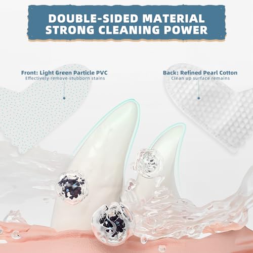 Dog Cat Teeth Cleaning Finger Wipes Nonslip Design Dental Care Wipes Reduce Plaque Tartar and Freshen Breath Doublesided Durable Material 50 Pcs Cucciolini Doodles Dog cat teeth cleaning finger wipes non slip design dental care wipes reduce plaque tartar and freshen breath double sided durable material 50 pcs cucciolini doodles