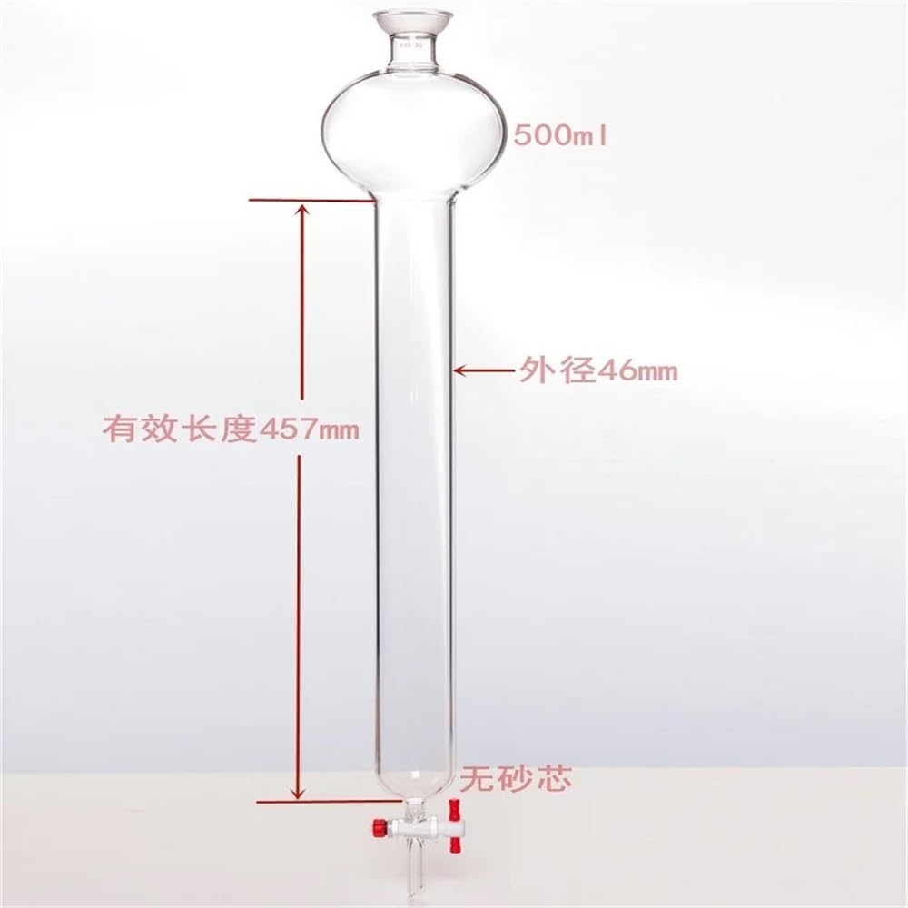 Adaptador de vidrio, Vac Flujo Ctrl Adptr Flash Col Stor Esfera Bola Grnd Jnt 35/20 2mm PTFE Válvula C38 Mult Sz(C381740)