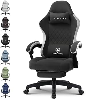 GTPLAYER Gaming Chair, Computer Office Chair with Pocket Spring Cushion, Linkage…