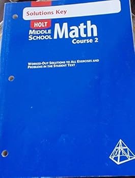 Paperback Solutions Key MS Math 2004 Crs 2 Book