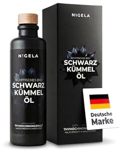 Nigela BIO Schwarzkümmel Öl | Milder Geschmack für tägliche Routine | 200ml