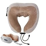 Nacken-Schulter-Massagegerät – Über USB Wiederaufladbar, Kabellos, Elektrisches Massagekissen, Gerät Zur Spannungsentlastung, Drei-Gang-Einstellsystem, Konturiertes U-förmiges Memory-Kissen Für
