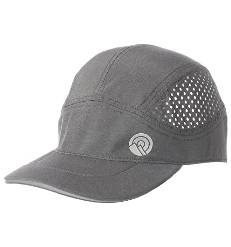 OutdoorEssentials Running Caps for Men - Running Hats for Women - Jogging Cap - Gym Hats - Tennis Cap - UPF Hat Gray