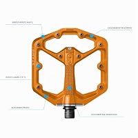 STEMPEL 7 kleine orangefarbene Pedale – Ansicht 3