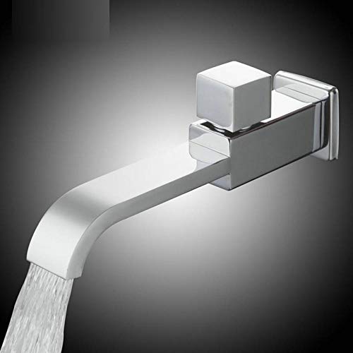 Robinet de baignoire cascade chrome et mitigeur lavabo design
