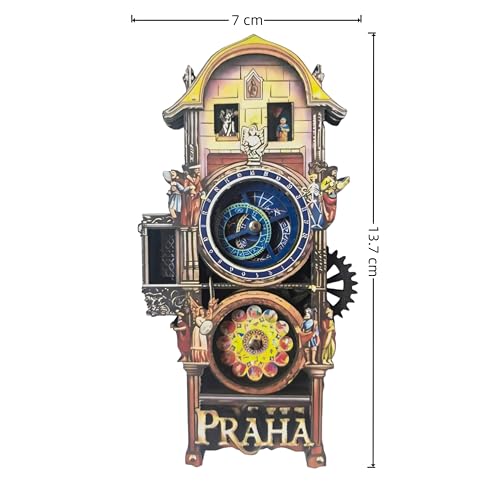 Imán de Nevera 3D de Madera Decorativo de Praga miniatura 6