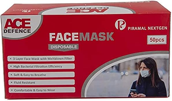 Piramal Fabrics Ace Defence Protective Face Mask Combo For Men