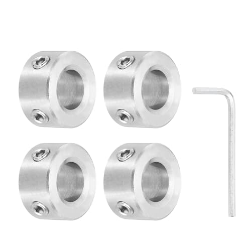MECCANIXITY �V���t�g�J���[ 4�� 10mm �{�A �\���b�h�X�e�����X�X�`�[���Z�b�g �X�N�����[�V���t�g�J���[ 2�� �O�a20mm ���� 10mm ���[�^�[ �K�[�f�� �J�[�g �v�[���[ �@�B����эH�Ɨp