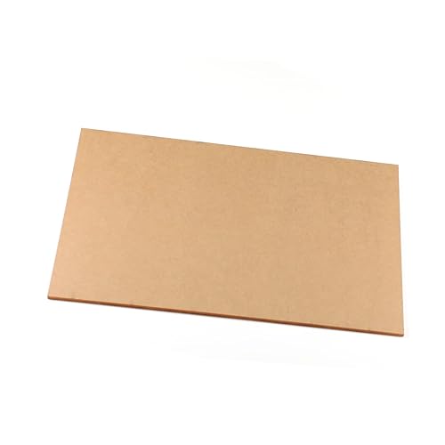 Vista 3 de Heyiarbeit Hoja de plástico de plexiglás fundido transparente de 16.54 x 11.69 pulgadas, 0.12 pulgadas de grosor, para lámparas, construcción