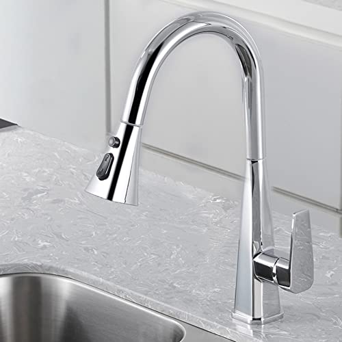 Robinet d'évier chromé pour simplifier la vaisselle et le nettoyage - 6