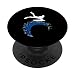 Bodyboard Wave Silhouette Bodyboarding Surfista PopSockets PopGrip Intercambiabile