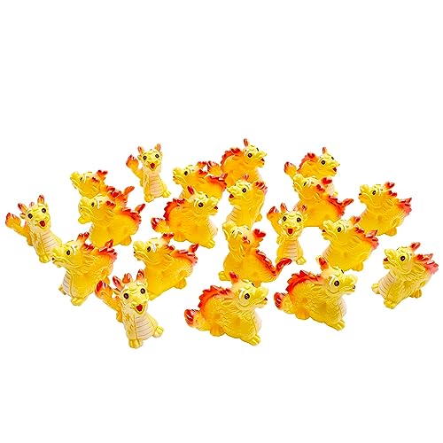 Aydinids 20 Pcs Miniature Dragon Figurine Resin Dragon Mini Dragon Model Miniature Resin Animals Miniature Figurines Fairy Garden Miniature Moss Landscape DIY Terrarium Crafts Decor, Dragon