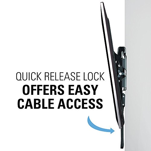 Sanus Universal Low Profile Tilt Tv Wall Mount For 37" - 80" Led, Lcd & Plasma Tvs, Eliminates Glare With 10º Of Tilt & Post-Install Adjustments - 3 Step Install - Safety Certified - Mlt14-B1 #TOP2