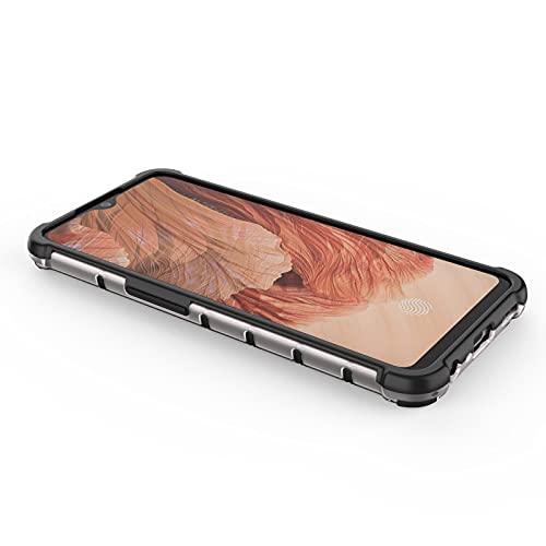 Image of Glasgow | for Oppo F17 Stylish Look Pattern Back Case Cover for Oppo F17 - Black