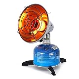 QIULAO Mini Terras Verwarming, Terras Verwarming, Draagbare gasverwarming, Buitenwarmer, met opbergtas, Kleine propaanslot, Propaan tent verwarming kamperen.