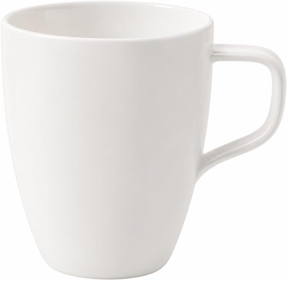 Artesano Original Collection Mug, Premium Porcelain, Made in Germany, 10 oz Capacity, Rich, Creamy White