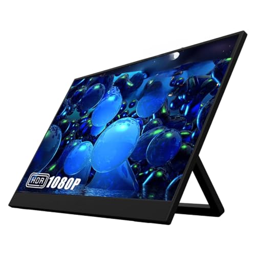 15.6" Portable Foldable Monitor | Portable IPS Display Monitor fo...