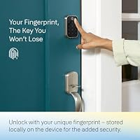 Yale Assure Lock 2 Touch Fingerprint Smart Deadbolt with Wi-Fi, Black Suede — image 2