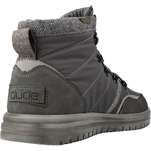 Image of Hey Dude Men's Desert Boots, Grey, 10.5