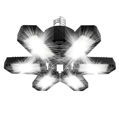 Brobantle LED Garage Lights Bulb 1 Pack 120W Le...