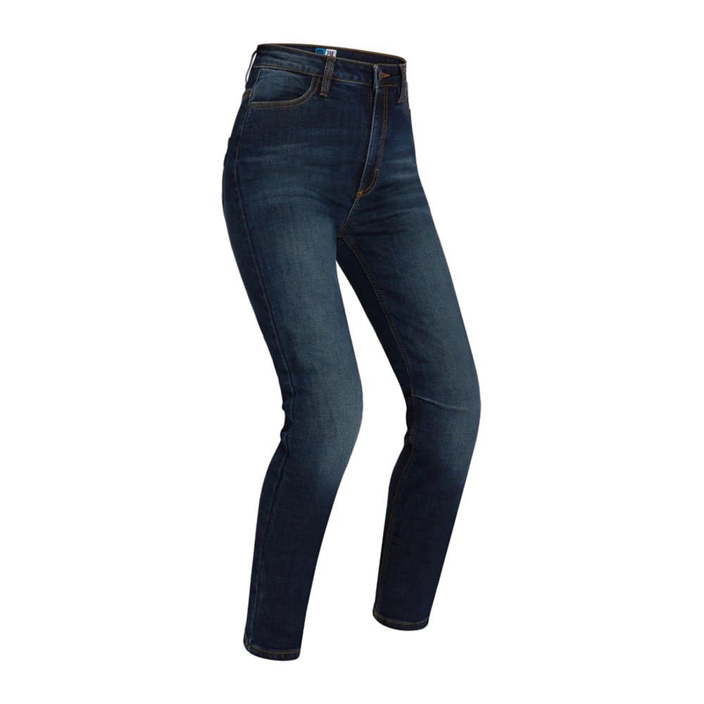 PMJ Sara Jeans moto da donna, blu scuro, 26