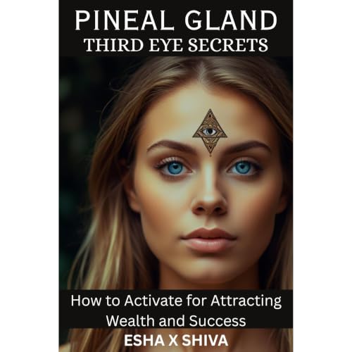 Pineal Gland Third Eye Secrets: How to Activate for Attracting Wealth and Success Audiolibro Por Esha x Shiva arte de portada