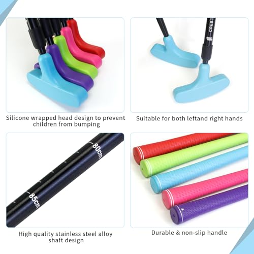 Crestgolf 5-Pack Adjustable Putters