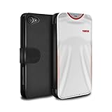 Muster: Tunesien/Tunesisch Stuff4 PU-Leder Hülle/Case/Tasche/Cover für Sony Xperia Z5 Compact/4.6 / Tunesien/Tunesisch Muster/Weltmeisterschaft 2018 Fußball Trikot Kollektion