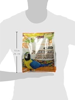 Zupreem Fruitblend Flavor Pellets Bird Food For Large Birds, 3.5 Lb Bag Powerful Made In The Usa, Naturally Flavored Amazons, Macaws, Cockatoos 84030, Pound (Pack Of 1)