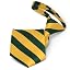 Hunter Green and Golden Yellow Striped