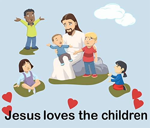 Kids Wall Decals For Church Classroom Decoration Nursery Wall Art Decor Stickers Christian Bible Verse Kids Ministry Room Vinyl Peel N Stick (Jesus Loves Kids) #TOP1